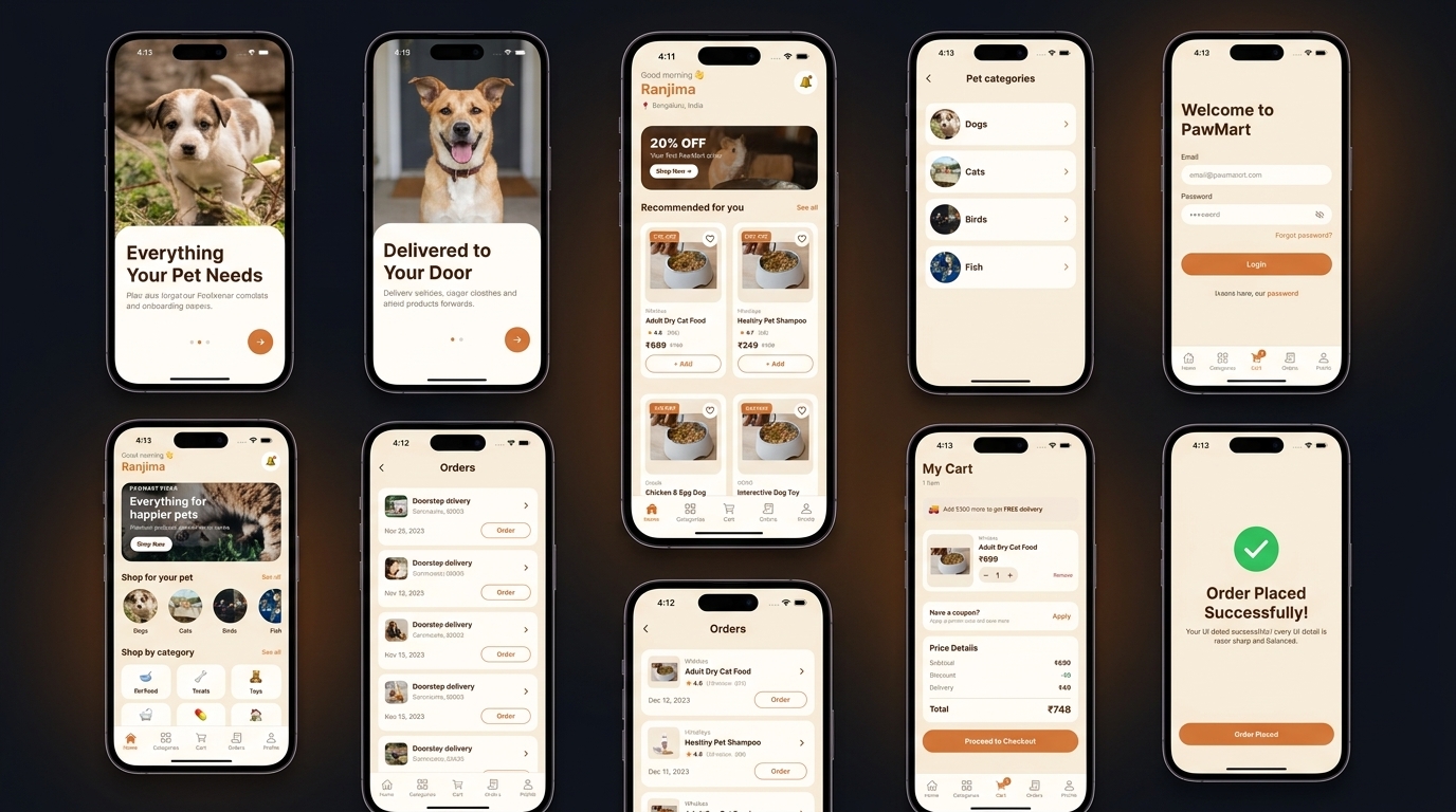 PawMart preview